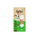 TeknoKapsül Ördek Eti Sargılı Düğümlü Köpek Çiğneme Kemiği 40 gr - 001-Beyaz