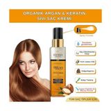 TeknoKapsül Organik Argan & Keratin Sıvı Saç Kremi – Durulanmayan, Dökülme Karşıtı, Onarıcı ve Dolgunlaştırıcı Bakım Spreyi 150 ml - Option-1