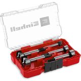 TeknoKapsül Orijinal M-Case 5 Parça Menteşe Uç Seti (C65 Çeliğinden Yapılmış, E 6.3 Şaft, Çapraz Kesme Kenarı, Merkezleme Ucu, Konik Başlık Şekli, 4 Tarafı Kapalı Kılavuz Kenar) - 49706003 - Option-1