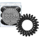 TeknoKapsül Orijinal Saç Lastiği True Black I 3 x Spiral Saç Lastiği, Siyah, Kızlar, Kadınlar ve Erkekler Için, Güçlü Tutuş ve Saç Koruyucu, Orijinal, Münih'in Kalbinde Tasarlanmıştır - 0 - Siyah - Option-1