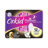 TeknoKapsül Orkid Platinum Gece Ekstra (Boy 5) 8 Adet Hijyenik Ped