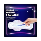 TeknoKapsül Orkid Platinum Hijyenik Ped Gece Ekstra (Boy 5) Süper Ekonomik Paket 14 Adet Ped