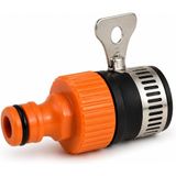 TeknoKapsül Orret Home Batarya Uyumlu Hortum Aparatı Lavabo Musluk Ucu Adaptörü Kelepçeli Hızlı Bağlantı Sızdırmaz Bahçe Hortum Bağlantı Aparatı Evrensel Adaptör AMZ-B0GZHPCZCS
