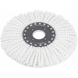 TeknoKapsül Orret Home Döner Vileda Yedek Mop Ucu Mikrofiber Temizlik Bezi 35 cm Tüm Modellerle Uyumlu Vileda Başlığı Döner Mop Bezi Yedek Parça Kolay Tak Çıkar Spın Püskülü AMZ-B0GYS78ZYK