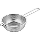 TeknoKapsül Orret Home Uzun Saplı Paslanmaz Metal Süzgeç – Makarna, Sebze ve Meyve Yıkama Süzek, Derin Gövdeli, Dayanıklı Tel Süzgeç, Mutfak Süzgeci (25 Cm) AMZ-B0GCR6L9ZT