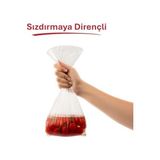 TeknoKapsül Orta Boy Buzdolabı Poşeti Dev Ekonomi 120’LI, Yeni Ekonomik Buzdolabı Poşeti Orta Boy 24X35 Cm, Bpa - 24 x 35 cm