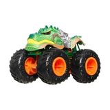 TeknoKapsül Oyuncak Arabalar ve Trucks, Köpek Balığı ve Dinozor Çoklu Paketi, 2 Büyük Tır, 1:64 Ölçekli 2 Trucks ve 1:64 Ölçekli 2 Araç, JGD68