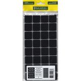 TeknoKapsül Pacific 6025 Bl Yapışkanlı Keçe 25 mm x 25 mm Siyah - Seçenek