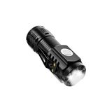 TeknoKapsül Panther Süper Parlak 500 Lümen LED El Feneri | USB Type-C Şarjlı, 5 Modlu 3xe Led, Mıknatıslı & Kli