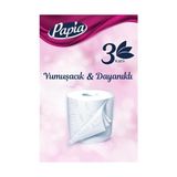 TeknoKapsül Papia 3 Katlı 32'lı Tuvalet Kağıdı (1 x 32 Rulo)