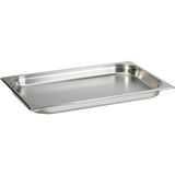 TeknoKapsül Paslanmaz Çelik Gastronom/gastronorm Küvet Gn 1/1-20 (53 x 32,5 x 2 Cm)