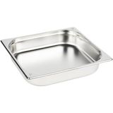 TeknoKapsül Paslanmaz Çelik Gastronom/gastronorm Küvet Gn 2/3-65 (35,4 x 32,5 x 6,5 Cm)
