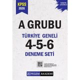 TeknoKapsül Pegem Yayınları 2026 Kpss A Grubu Tamamı Çözümlü Türkiye Geneli 4-5-6 Deneme Seti