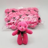 TeknoKapsül Peluş Ayıcık Anahtarlık Pembe EM-562741431964