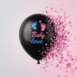 TeknoKapsül Pembe Konfetili Cinsiyet Balonu 24242453820