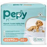 TeknoKapsül Pepy Evcil Hayvan Tuvalet Eğitim Pedi 60*90CM 30 Adet