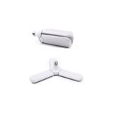 TeknoKapsül Pervane LED Ampul 3 Kollu Katlanabilir 42W 6400K Beyaz Işık Yaprak LED Ampul