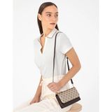 TeknoKapsül Pierre Cardin Altın Monogram Kadın Çapraz Omuz Çantası 05PC24K3406