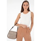 TeknoKapsül Pierre Cardin Limited Edition Altın Monogram Kadın Çapraz Omuz Çantası 05PC24K24108