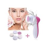 TeknoKapsül Pilli Yüz Cilt Temizleme Siyah Nokta Peeling Fırça Seti Vücut Yüz Bakımı Masaj Aleti ( Lisin