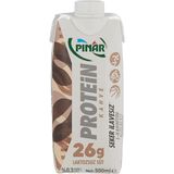 TeknoKapsül Pınar Kahveli Laktozsuz Protein Süt 500 ml 26G Protein, Şeker Ilavesiz
