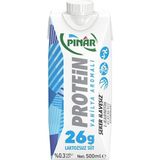 TeknoKapsül Pınar Vanilya Aromalı Proteinli Süt 500 ml 26G Protein, Şeker Ilavesiz