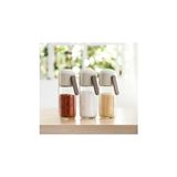 TeknoKapsül Pinmoo Easy Ayarlı Tuzluk-Biberlik- Baharatlık 250 Ml. Cam Bej
