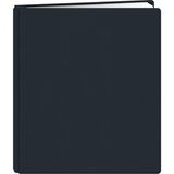 TeknoKapsül Pioneer Photo Albums 20 Sayfa Aile Hazineleri Deluxe Gece Yarısı Mavisi Kumaş Kapak Karalama Defteri 8,5 x 11-Inç Sayfalar Için, Mavi, Beyaz, 29,2 x 25,1 x 3,5 cm