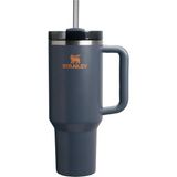 TeknoKapsül Pipetli Termos Bardak, Lacivert (Twilight), 0.89 Litre - 0,25 L
