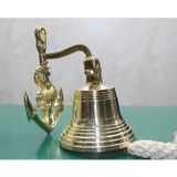 TeknoKapsül Pirinç Duvara Asmalı Çapalı Çan 6098 MP-MT3-KH-6098