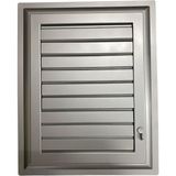 TeknoKapsül Plastik Menfez 65X65 Gümüş Banyo Wc Havalandırma