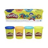 TeknoKapsül Play-Doh 4'lü Çocuk Oyun Hamuru - 1BW-Beyaz - 0,60 x 19 x 29 cm