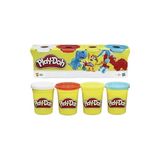 TeknoKapsül Play-Doh 4'lü Hamur / +2 - Kırmızı