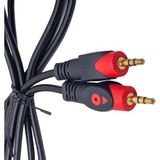 TeknoKapsül PM-1270 3.5 mm Erkek-Erkek 1.5 Metre Stereo Aux Ses Kablosu