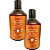 TeknoKapsül Policlear Dermatin Shampoo Ginsengli Özel Bakım Şampuanı 500 ml x 2 adet + Jel BZ-GU-EYF-16626