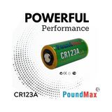TeknoKapsül Poundmax CR123A 3 V DL123A / EL123A / CR123A / CR17345 CR123 Lityum-Iyon Fotoğraf Pili