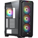 TeknoKapsül Powerboost PB-P3720B 850W 80+ Bronze Mesh Ön Panel 4xargb Fan+Usb3.0 Gaming E-Atx Kasa Siyah