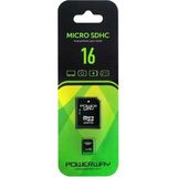 TeknoKapsül Powerway Pwr-16 16GB Micro Sdhc Hafıza Kartı + Sd Adaptör (Class 10 Yüksek Hız)