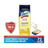 TeknoKapsül Pratik Yüzey Temizleyici Antibakteriyel Islak Mendil Turunç Bahçesi (1 x 72 Adet)