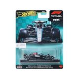 TeknoKapsül Premium Mercedes-Amg Petronas Formula 1 2024 Takım Arabası, 1:64 Ölçek, Metal Diecast Model Araba, #63