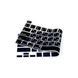 TeknoKapsül Pro Klavye Koruyucu Rusça Us Enter Uyumlu Ince Silikon Bar 13 M1-M2 ve 16 Inç Modeller Için Toz ve Sıvı Koruma Siyah - 0 - Siyah - Option-1