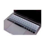 TeknoKapsül Pro Klavye Koruyucu Silikon Us Düzen Bar Ince Yıkanabilir Düz Enter 13-15 Inç Uyumlu A1706 A1989 A2159 A1707 A1990 Klavye Kapak Siyah Gri - 0 - Siyah - Option-1