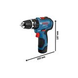 TeknoKapsül Professional Gsb 12V-30 Akülü Darbeli Delme Vidalama Makinesi + 39 Parça Vidalama Seti (12 Volt, 2 x 2,0 Ah Akü, Şarj Cihazı, Toolbag Çanta) - Option-1