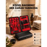 TeknoKapsül Profesyonel Paslanmaz Çelik Manikür & Pedikür Seti Yeni Nesil TD-XUCZ17PARAMANKRSET-9
