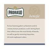 TeknoKapsül Proraso Cypress & Vetyver Sakal Şampuanı, Kirleri Gideren Etkili Bir Şekilde Temizleyen Erkek Sa