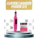 TeknoKapsül Protez Tırnak Ayak Nasır Tırnak Mantar Makinesi Elektrikli 12V Tırnak Törpü Seti