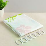 TeknoKapsül PVC Banyo Duş Perdesi 90x180 cm - 2li, 12 Halka BZ-200700034377