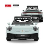 TeknoKapsül Rastar 1:14 Porsche 911 Dakar Uzaktan Kumandalı Araba 2.4ghz Kesintisiz Frekans Elle Açılır Kapanır Kapılı Çıkarılabilir Tavan Raflı 29 cm Orijinal Off-Road Yarış Oyuncak Araba 3 Yaş ve Üzeri