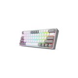 TeknoKapsül Redragon K616 Fizz Pro%60 3 Mod Kablolu, 2.4 Ghz Kablosuz, Bluetooth Mekanik Oyun Klavyesi, Doğrusal Kırmızı Şalter, Pro Drive/yazılım Destekli - Option-1 - 001-Renkli