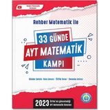 TeknoKapsül Rehber Matematik Yayınları Rehber Matematik 2023 Ayt / 33 Günde Ayt Matematik Kamp Kitabı